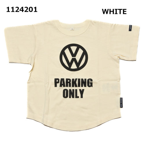 【130~150】VOLKSWAGEN ロゴTシャツ★1124201j子供服 キッズサイズ VOLKSWAGENコラボ商品